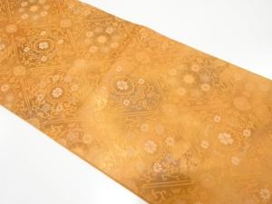 花蜀江模様織り出し　袋帯